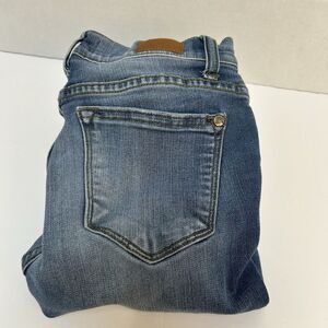 Judy Blue Destroyed‎ Ripped Patched Skinny Jeans Size 5/27 Style #8240 Raw Hem